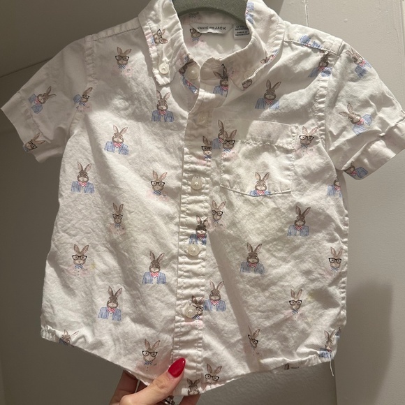 Button down bunny shirt - Picture 1 of 1